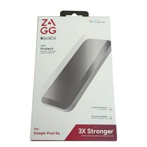 X1-N Zagg Invisible Shield Glass‎ Biometric Screen Protector - Google Pixel 8a